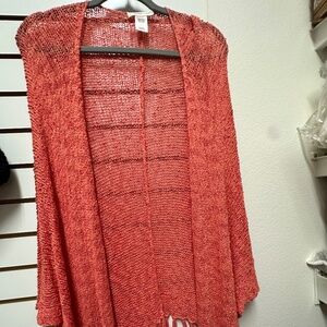 Coldwater Creek Coral Net Wrap